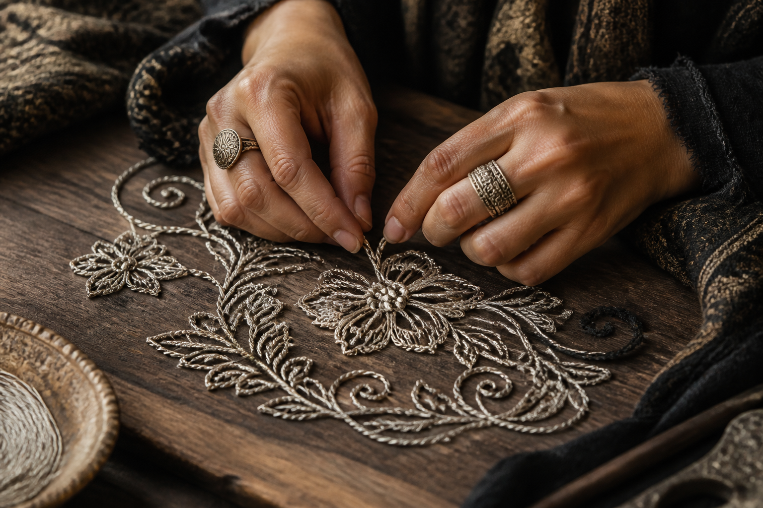 Silver Lace: The Art of Filigree