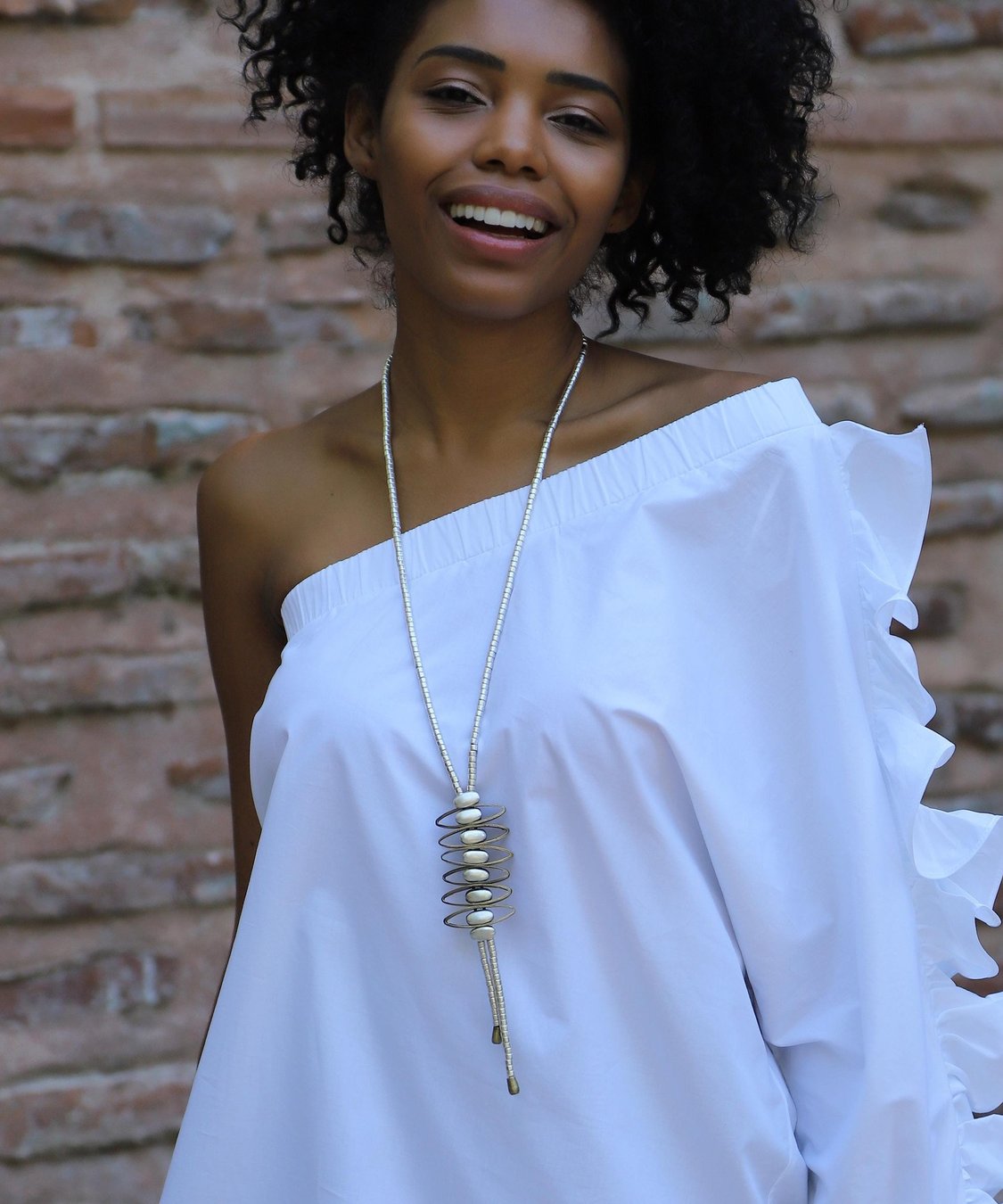 Vintage Antique Silver Statement Necklace: Bohemian Style