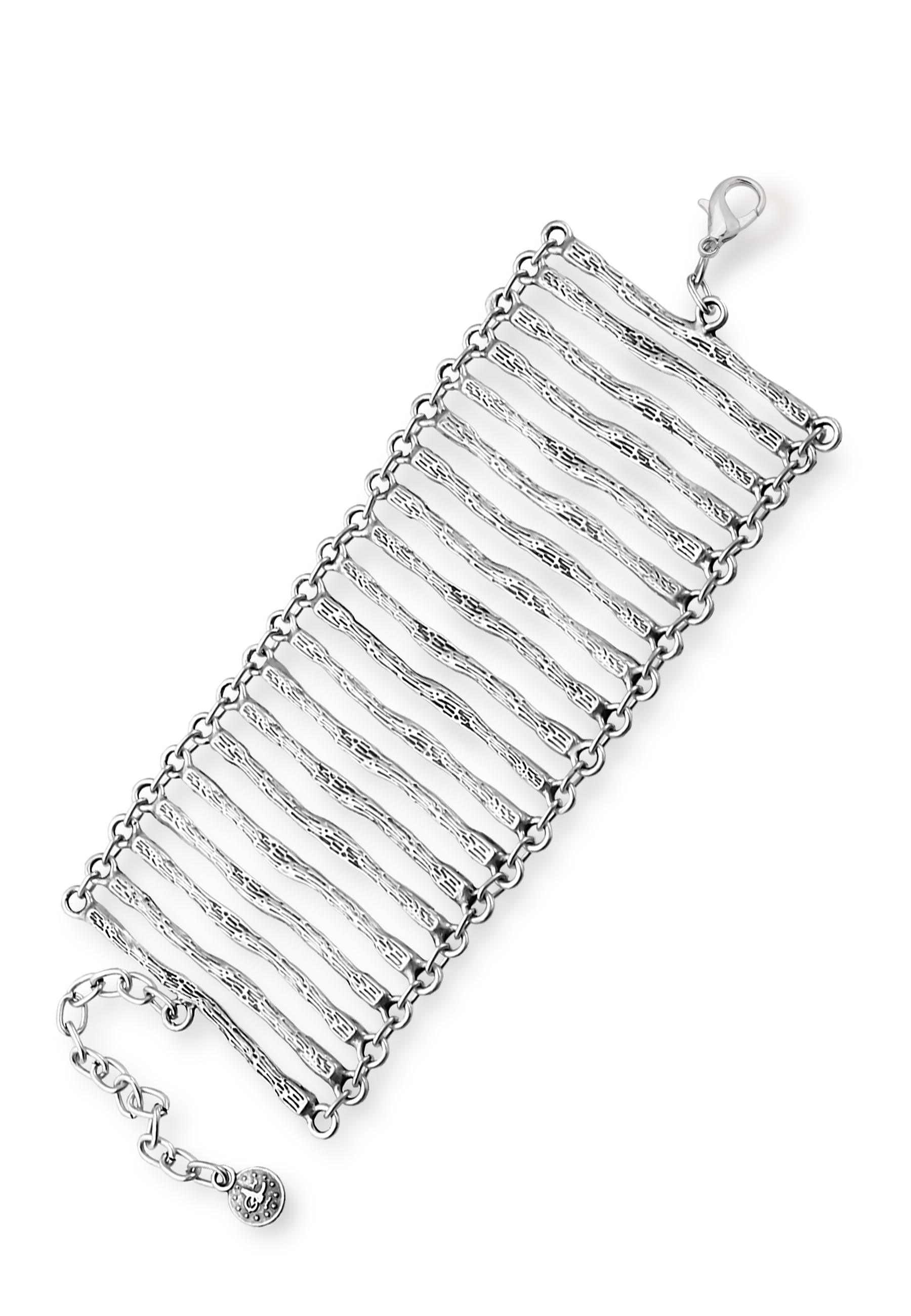 Antique Silver Boho Style Bracelet